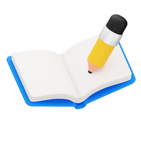 Notebook  3D Icon