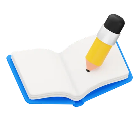 Notebook  3D Icon