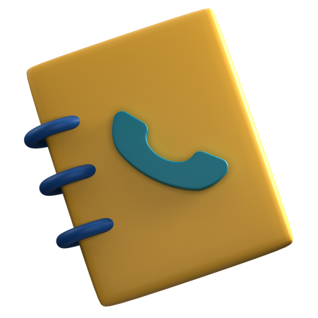 Notebook  3D Icon