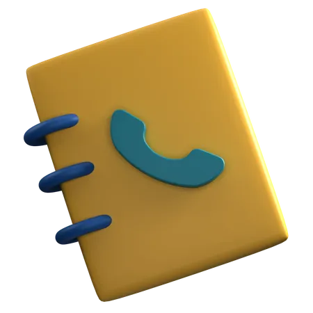 Notebook  3D Icon