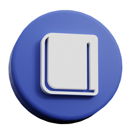 Notebook  3D Icon