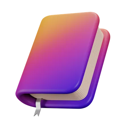 Notebook  3D Icon