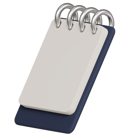 Notebook  3D Icon