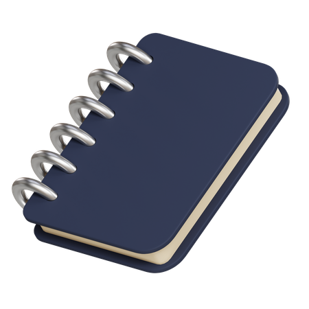 Notebook  3D Icon