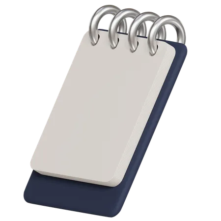 Notebook  3D Icon