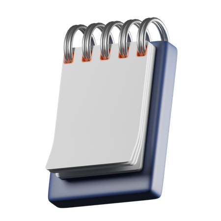 Notebook  3D Icon