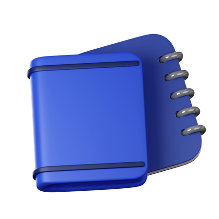 Notebook  3D Icon