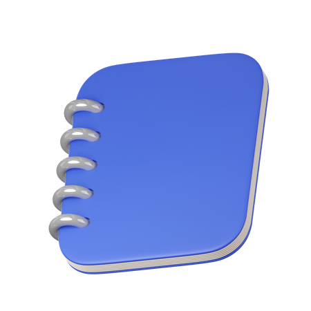 Notebook  3D Icon