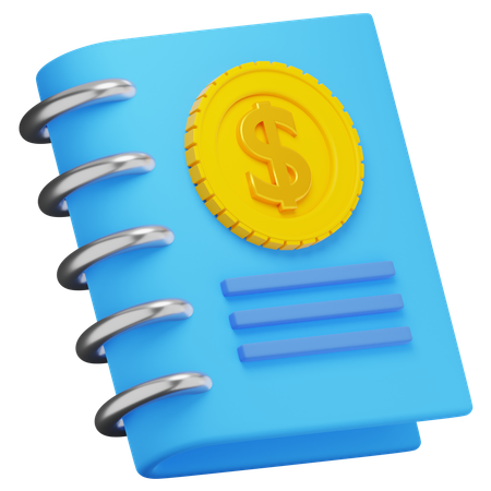 Notebook  3D Icon