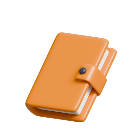 Notebook  3D Icon
