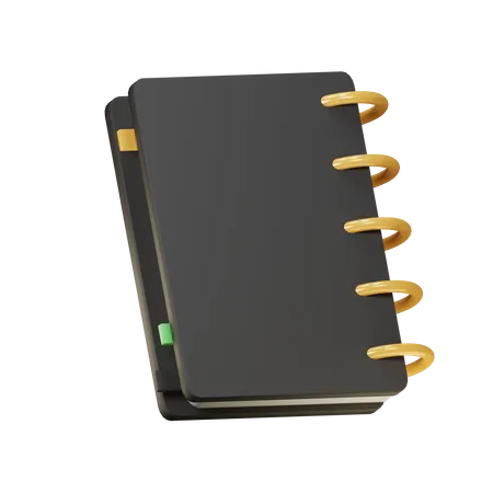 Notebook  3D Illustration