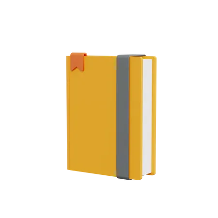 Notebook  3D Illustration