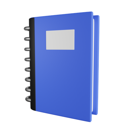 Notebook 3D Illustration