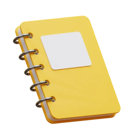 Notebook 3D Illustration