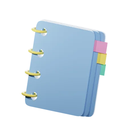 Notebook Education Icon 3D Icon