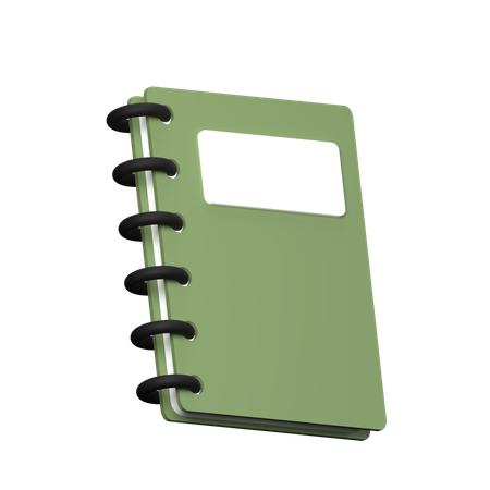 Notebooks  3D Icon