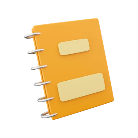 Notepad  3D Icon