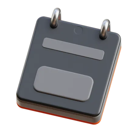 Notepad  3D Icon