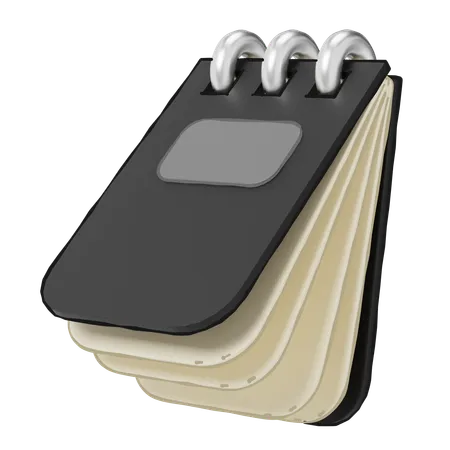 Notepad  3D Icon