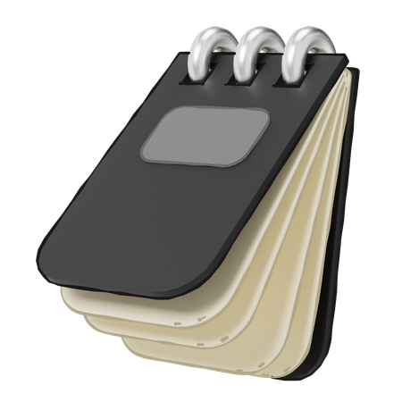 Notepad  3D Icon