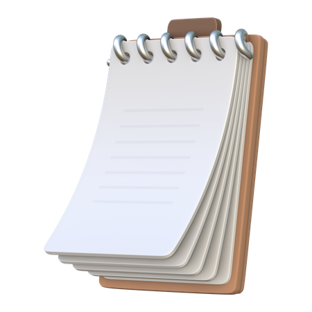 332 Notepad 3D Illustrations - Free in PNG, BLEND, glTF - IconScout