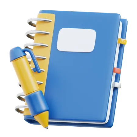 Notepad  3D Icon