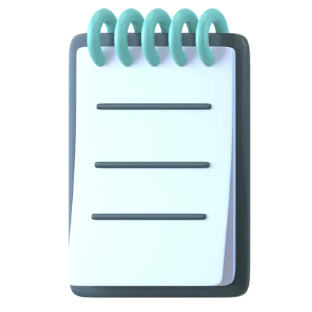 Notepads  3D Icon