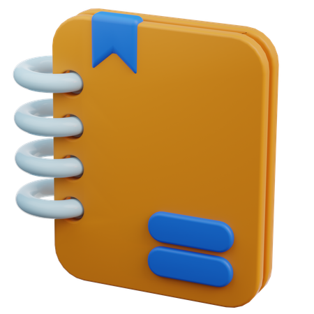 Notes  3D Icon