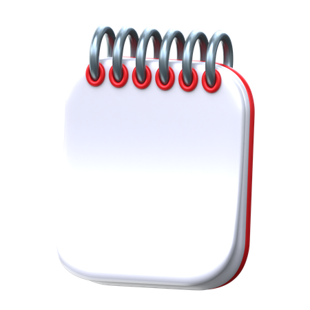 Notes  3D Icon