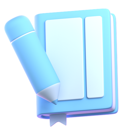 Notes  3D Icon