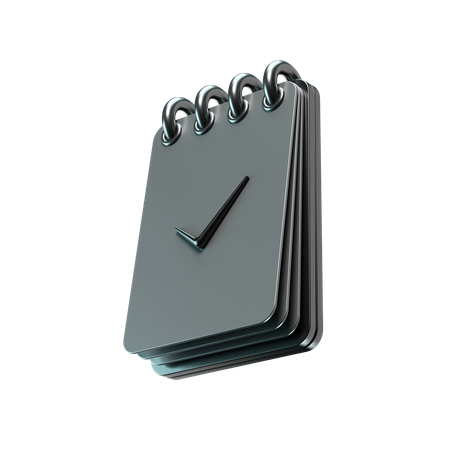 Notes  3D Icon