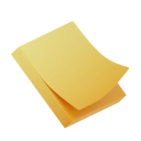 Notes autocollantes  3D Icon