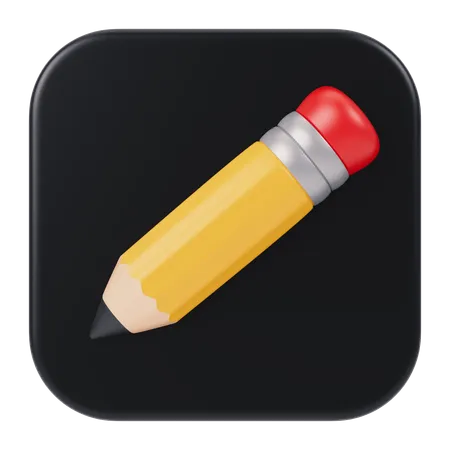 Notes App  3D Icon