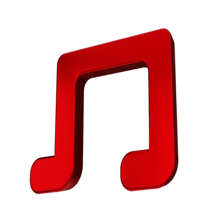 Notes de musique  3D Icon