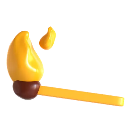 Notstreichhölzer  3D Icon