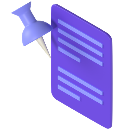 Avis document  3D Icon