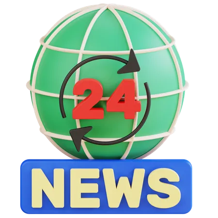 Noticias las 24 horas  3D Icon