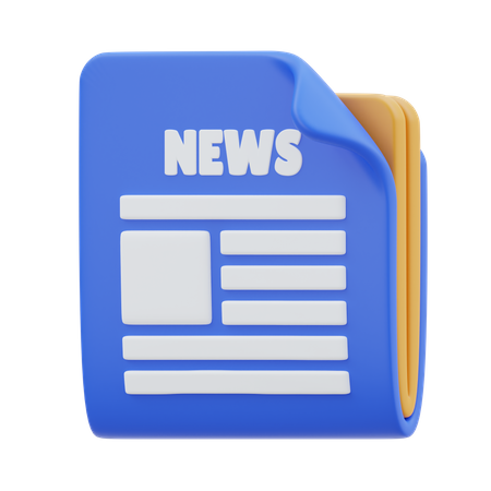 Noticias  3D Icon