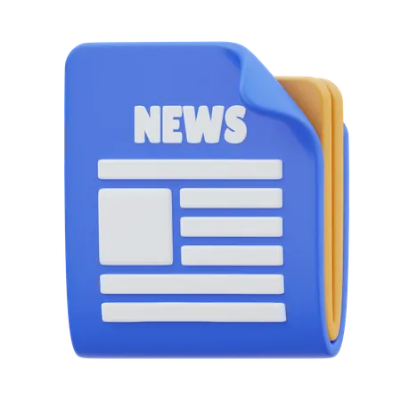 Noticias  3D Icon