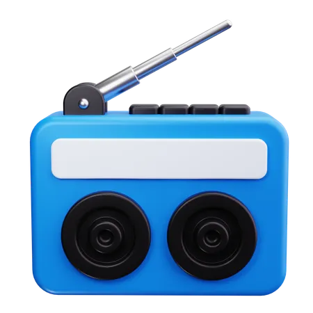 Noticias de radio  3D Icon