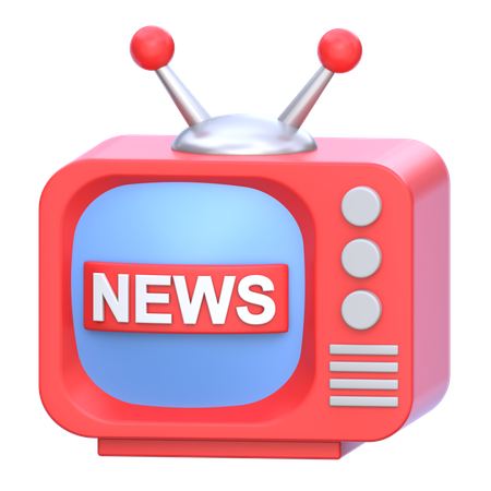 Noticiero  3D Icon