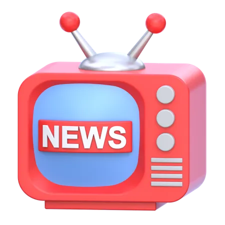 Noticiero  3D Icon