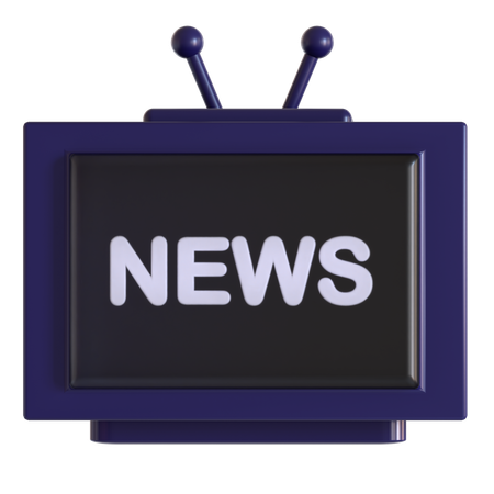 Noticiero  3D Icon