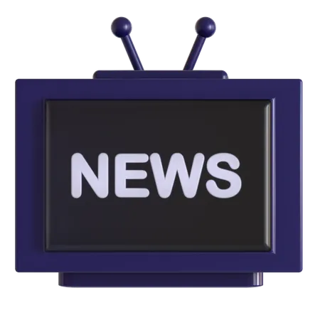 Noticiero  3D Icon