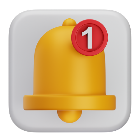 Notificação  3D Icon