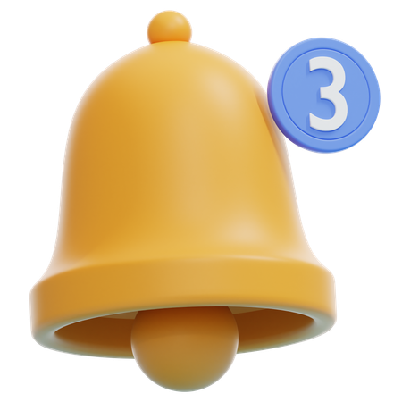 Notificação  3D Icon