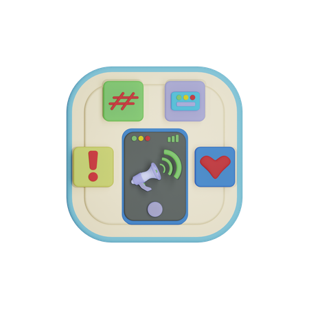 Notificação  3D Icon