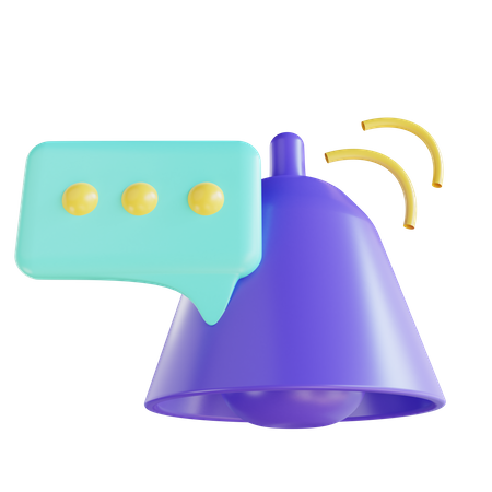 Notificação  3D Icon