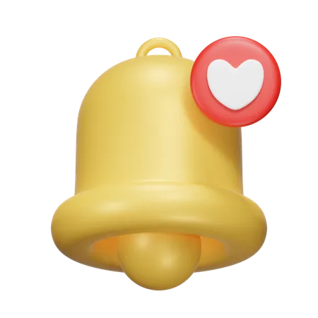 Amor de notificação  3D Icon