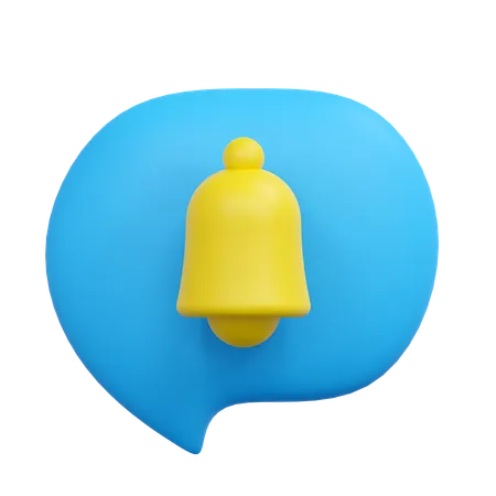 Notificação de bate-papo  3D Icon